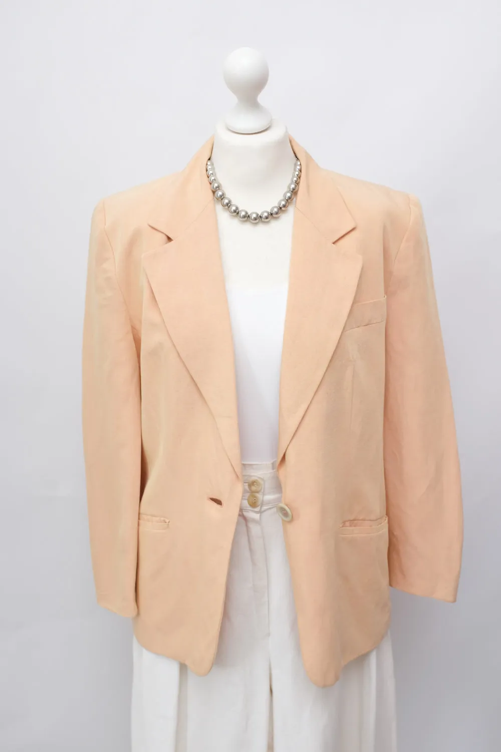 0015_LINEN PASTEL BLAZER