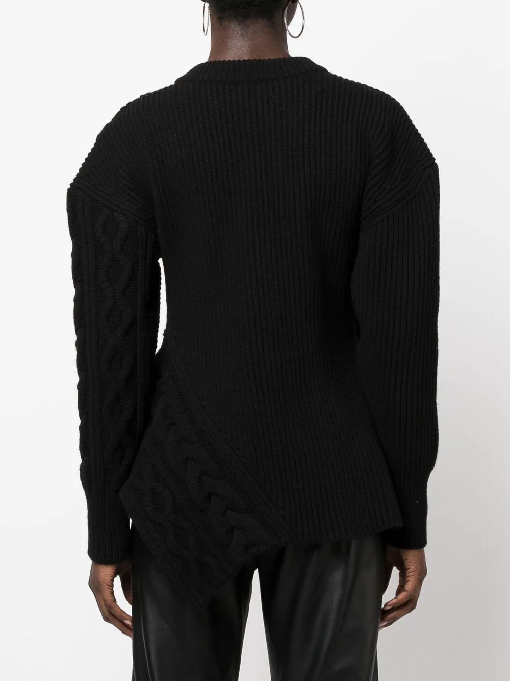 Alexander McQueen Sweaters Black