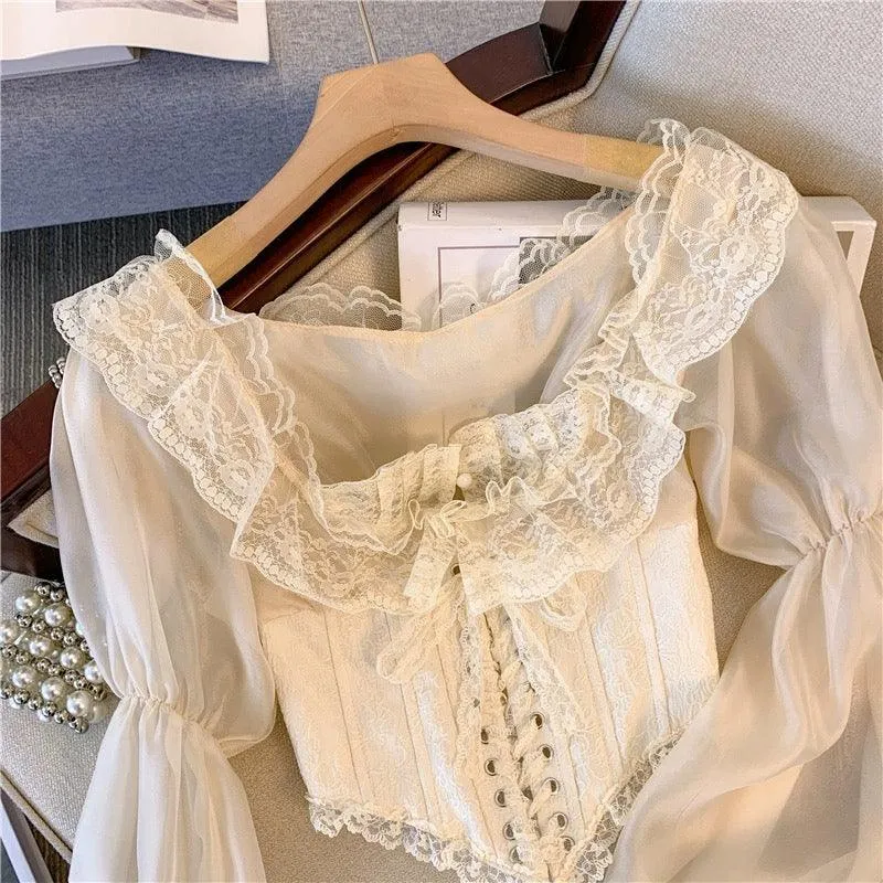 Beatrice Formal Corset Blouse