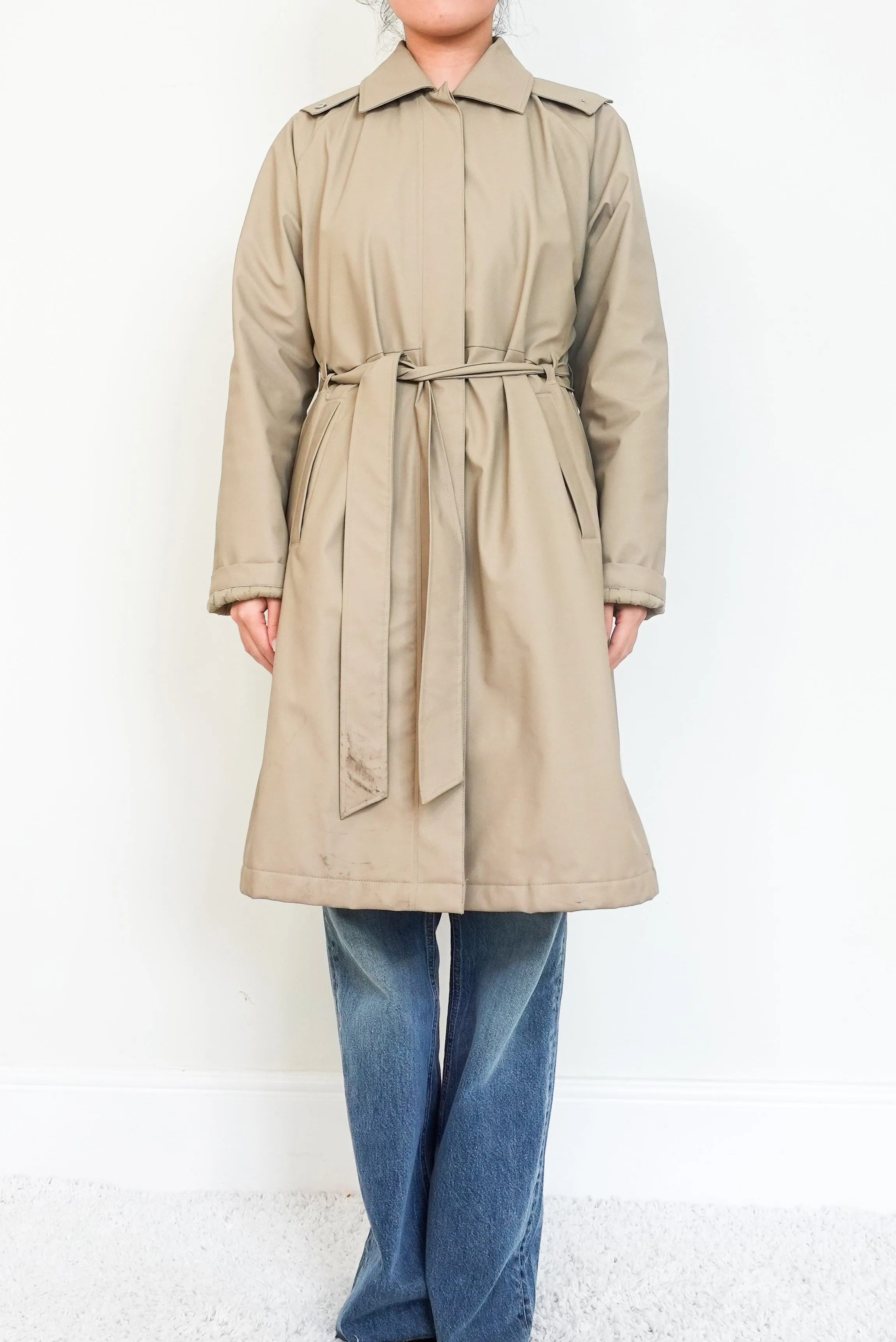 Beige raincoat RRP £250