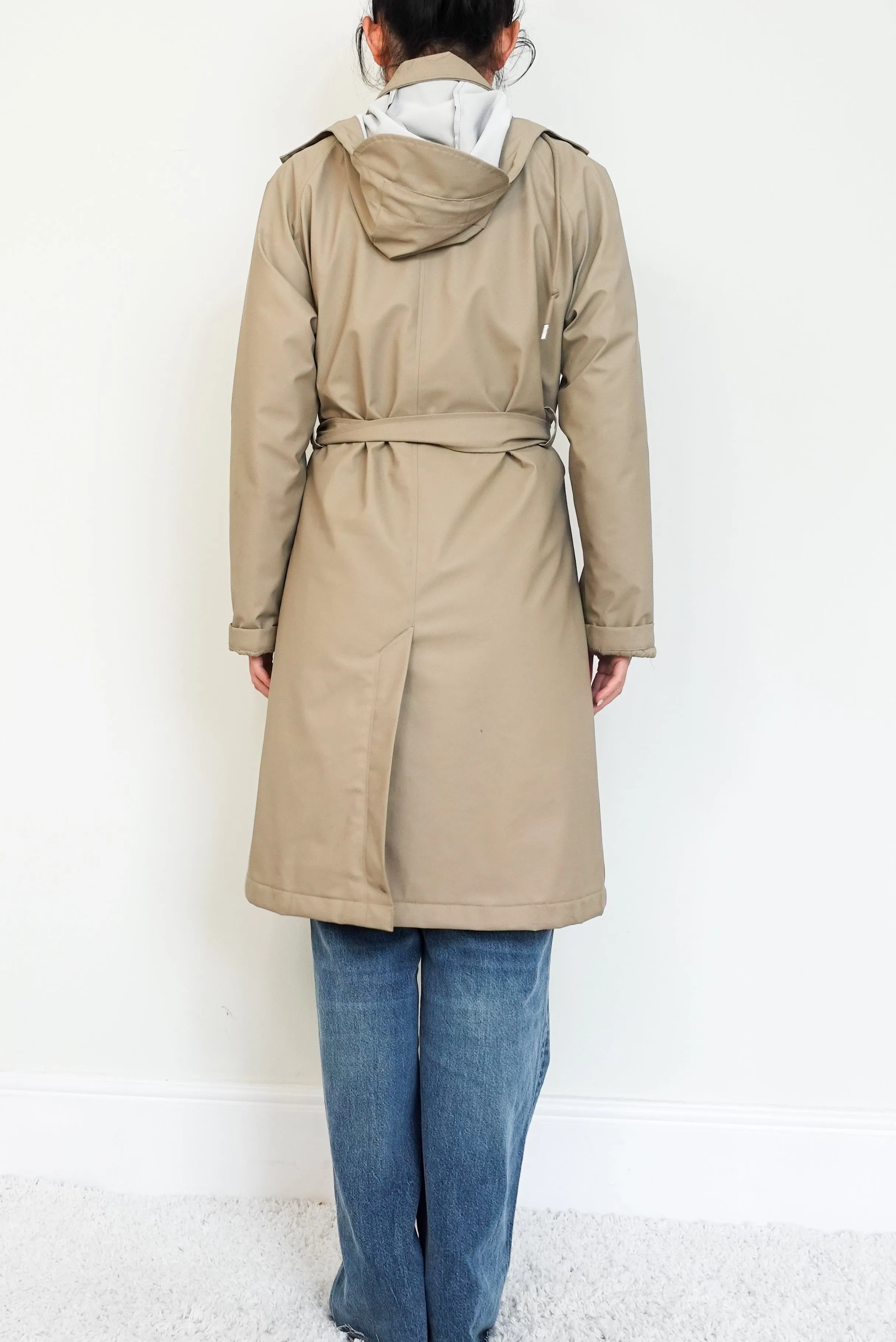 Beige raincoat RRP £250