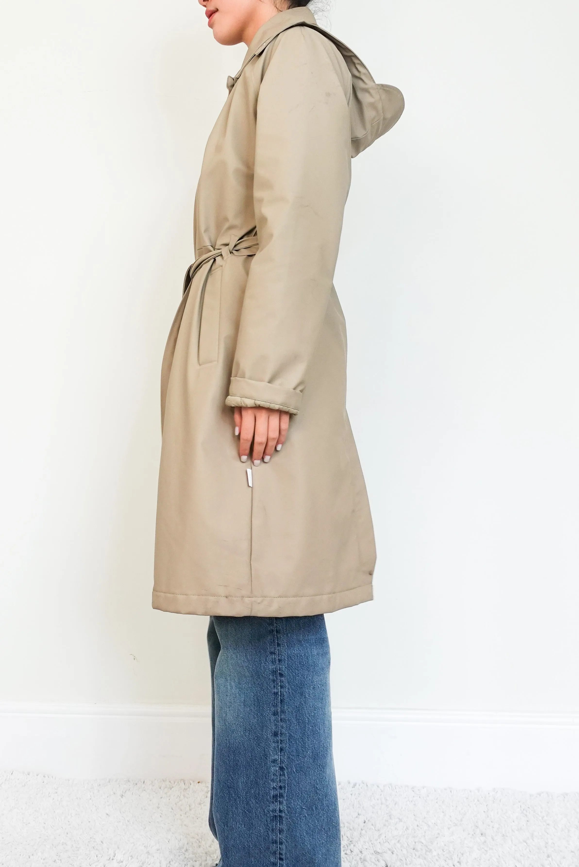 Beige raincoat RRP £250