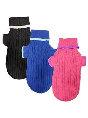 Fashion Pet Cable Sweaters SALE