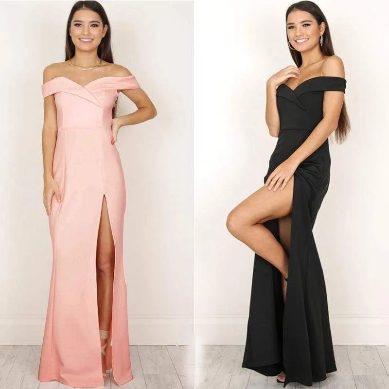 FashionSierra - New Women's  Evening Party Holiday Beach Long  Dresses Summer Dress