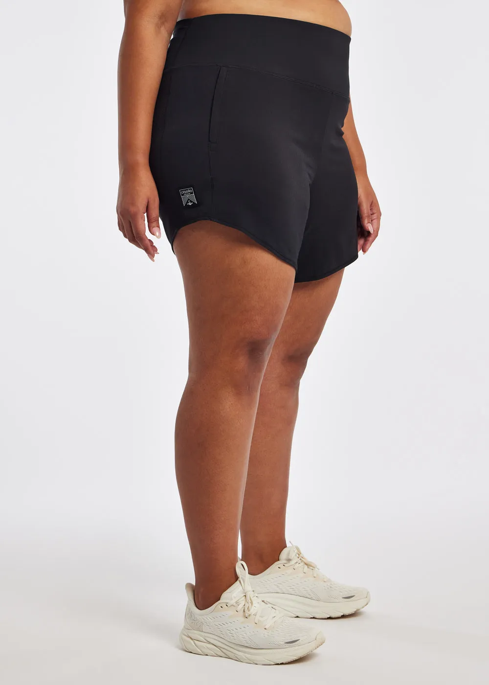 High Rise Long Roga Shorts