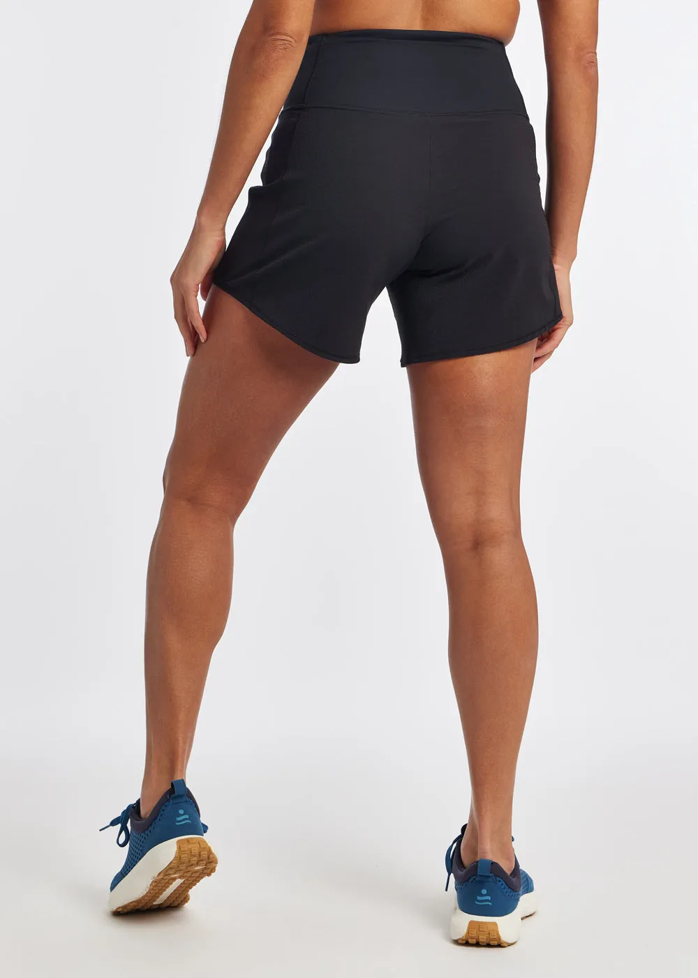 High Rise Long Roga Shorts