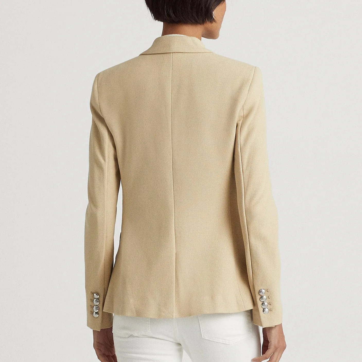 Lauren Ralph Lauren Bullion Jacquard Blazer Tan