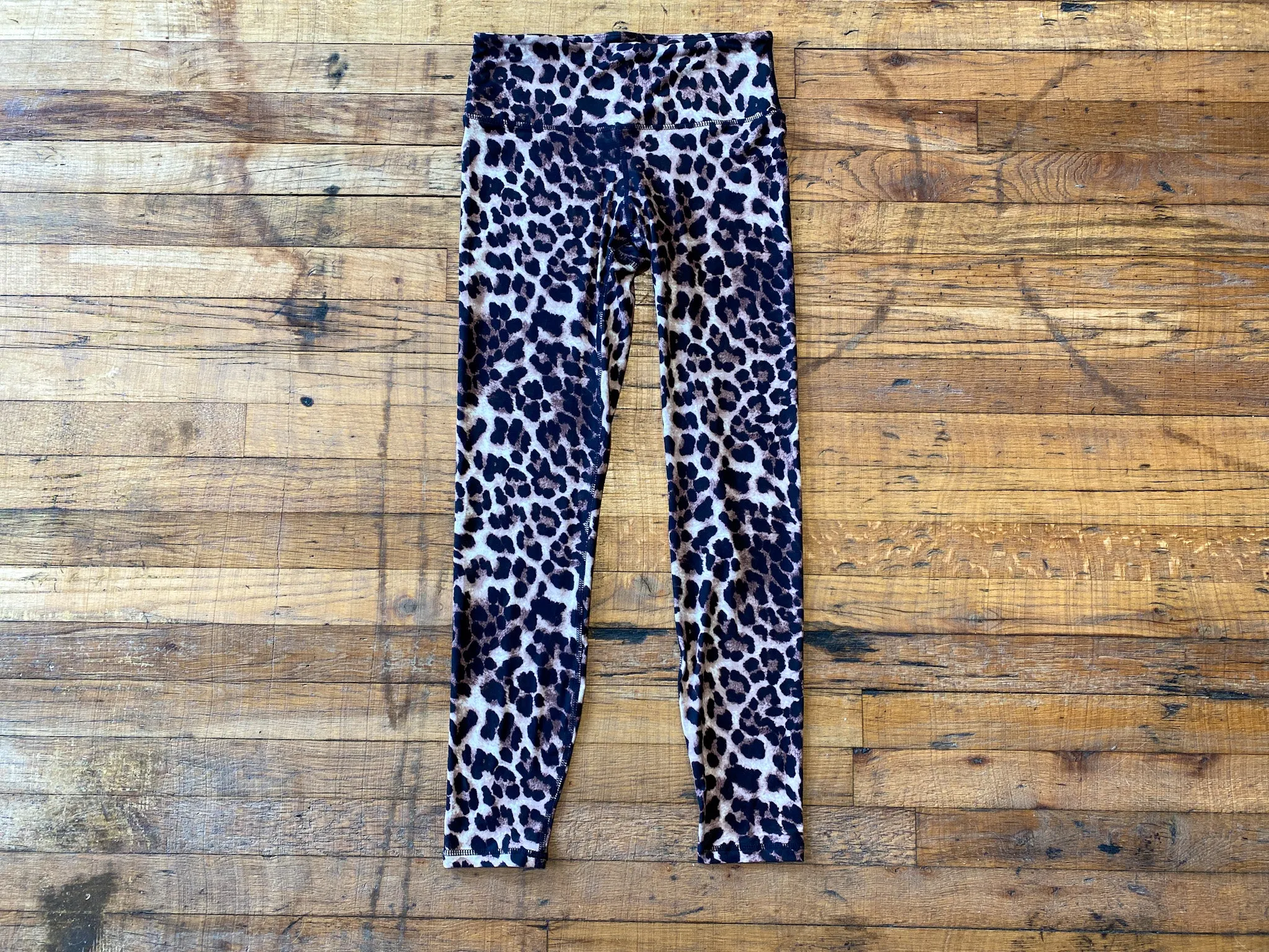 Leopard Leggings in Brown