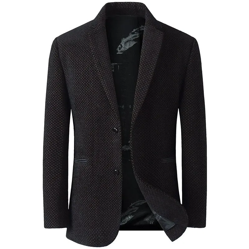 Men's Herringbone Blazer