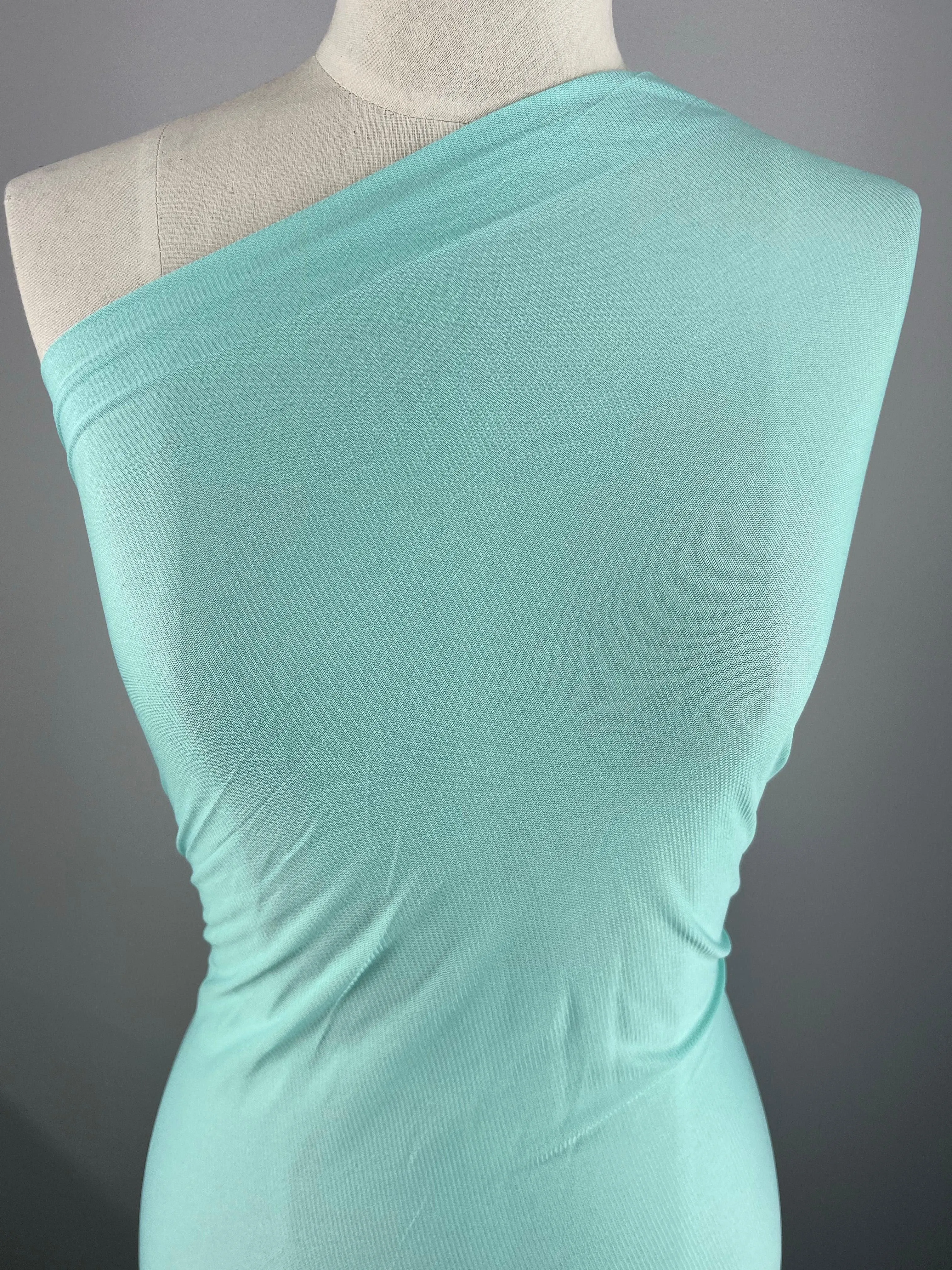 Plain Mesh - Aqua Splash - 165cm