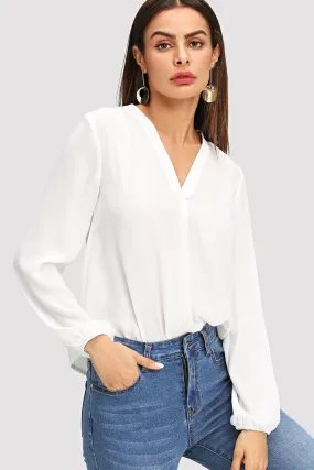 Semi Formal White Top