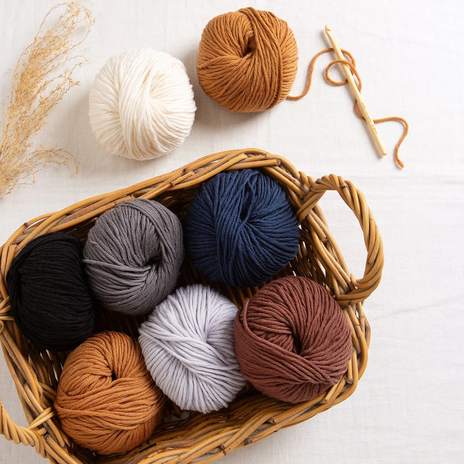 The Merino Yarn 50g Ball | Yarn Bundle | 5 Balls