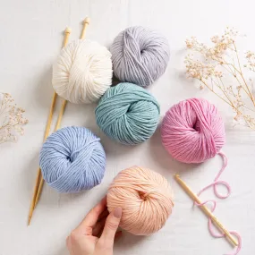 The Merino Yarn 50g Ball | Yarn Bundle | 5 Balls