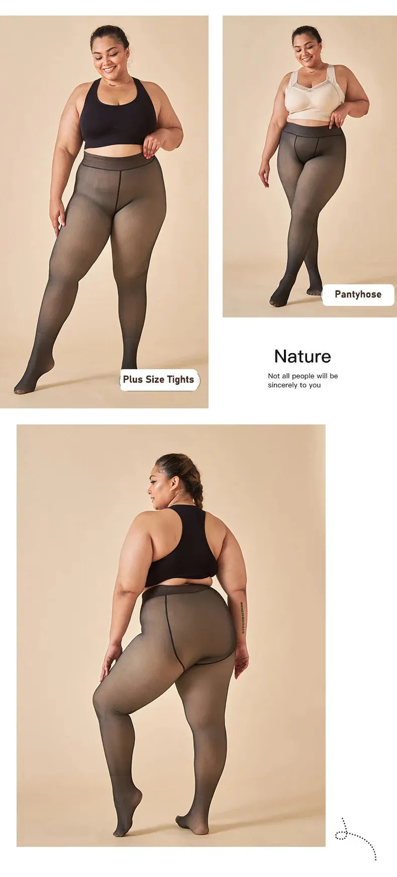 Thick Thermal Tights Stockings Women Warm Winter Sexy Translucent Pantyhose Leggings Female High Waist Elastic Slim Pantyhose