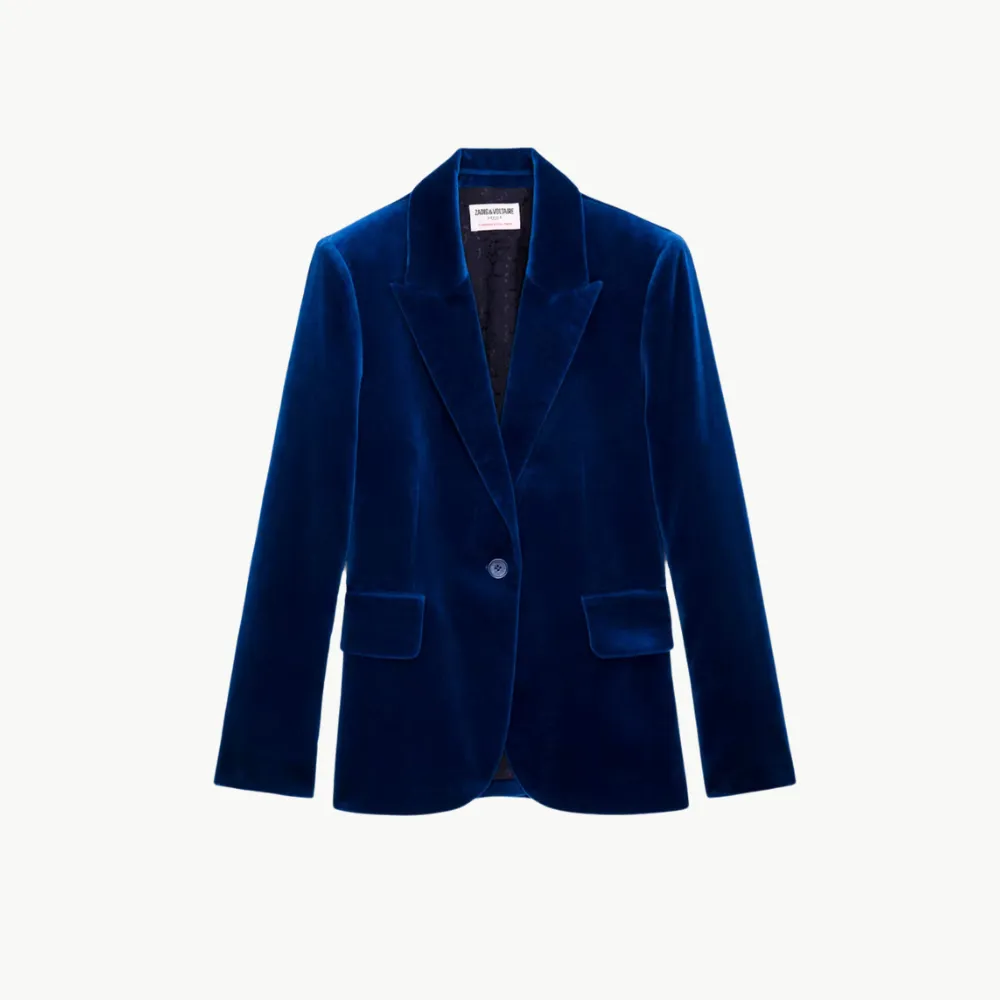 Zadig & Voltaire Vavy Velvet Blazer - Overseas