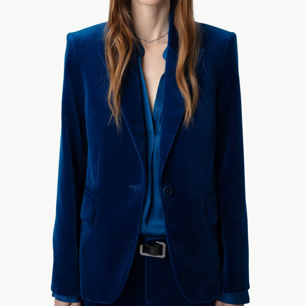 Zadig & Voltaire Vavy Velvet Blazer - Overseas